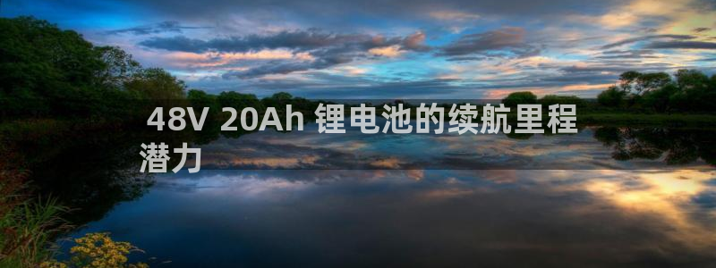 尊龙凯时麻将胡了： 48V 20Ah 锂电池的续航里程
潜力