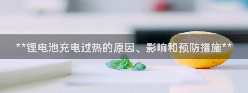 尊龙官网首页：**锂电池充电过热的原因、影响和预防措施**
